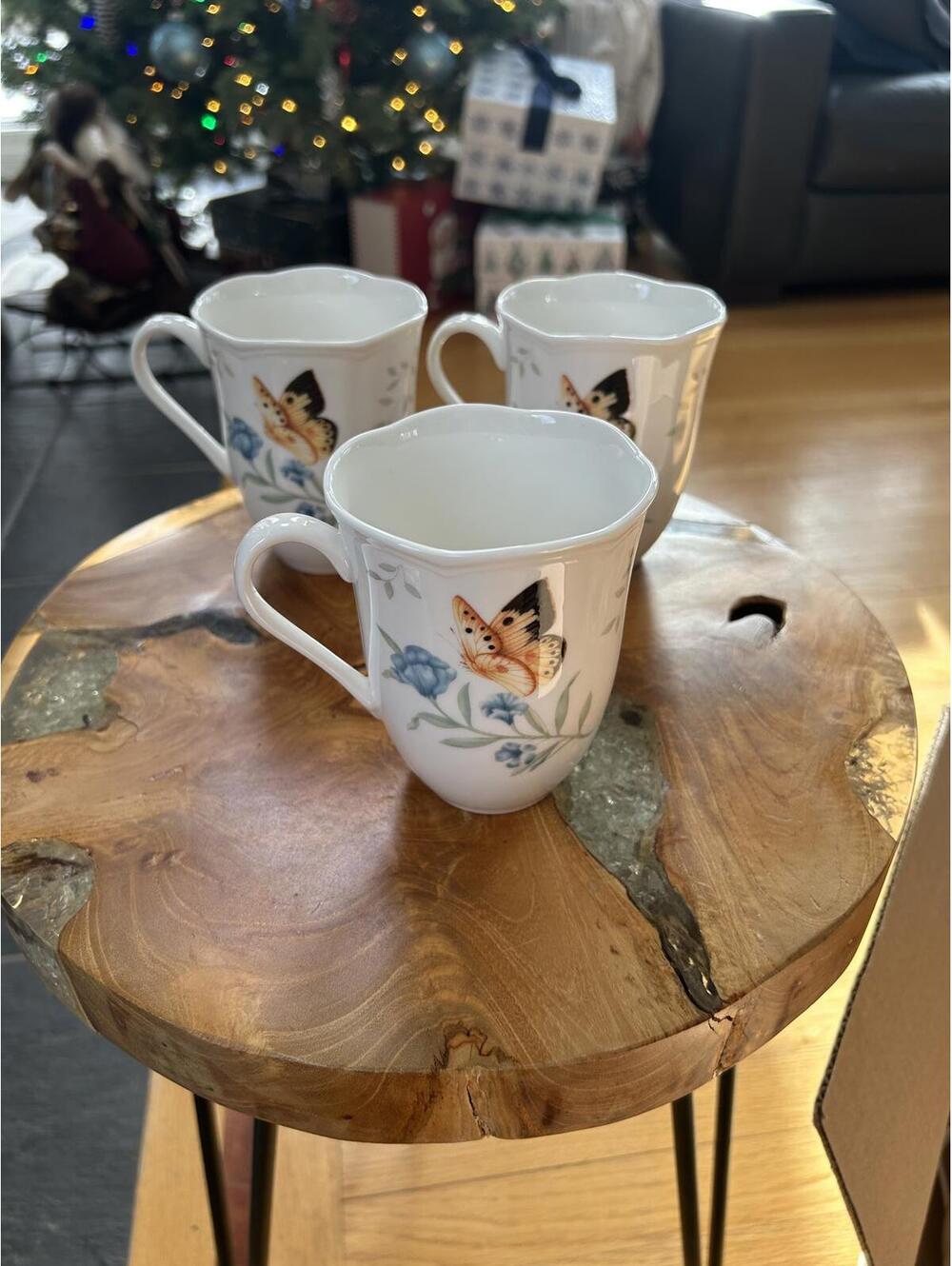 Lenox 12 Oz Butterfly Meadow Monarch Tea/Coffee Cup